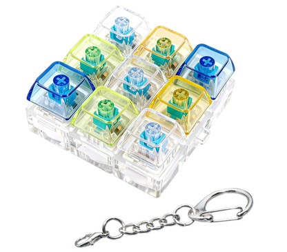 Llavero Sensorial Antiestrés y de Enfoque Mental